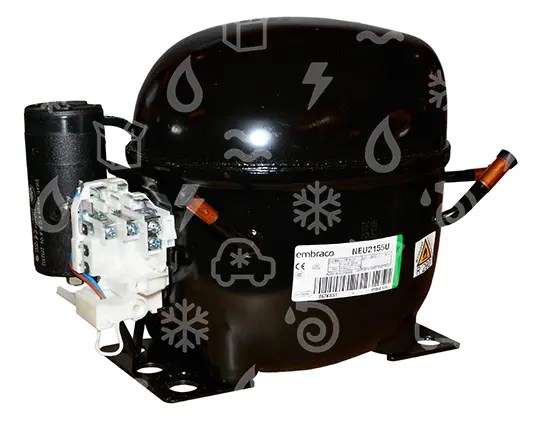 kompresor EMBRACO NEU2155U, LBP - R290, 220-240V, 50Hz CSIR